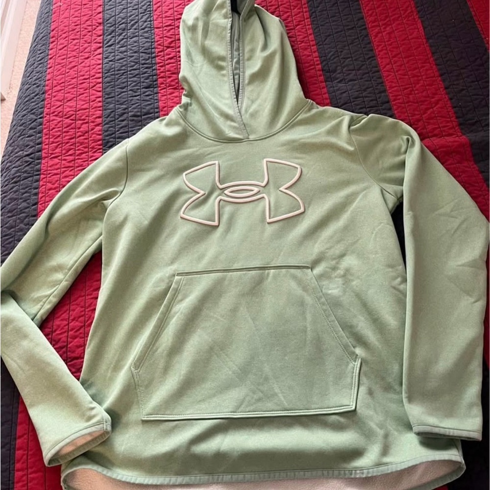 Under Armour Sage Green Pullover Hoodie